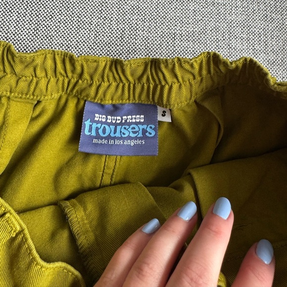 NWOT Big Bud Press Green Trousers - Picture 6 of 6